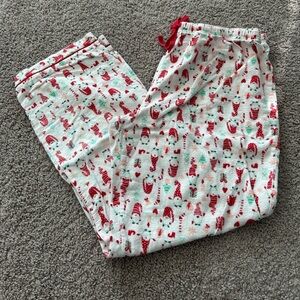 Serra Women’s Christmas PJ Bottoms w Gnomes 

Holiday Size L